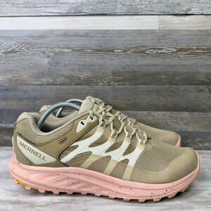 Merrell Antora 3 Womens Size 11 Trail Running Shoes Tan Peach J068206